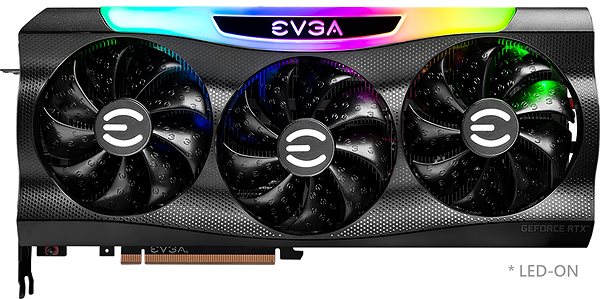Graphics Card EVGA GeForce RTX 3080 FTW3 ULTRA LHR Screen