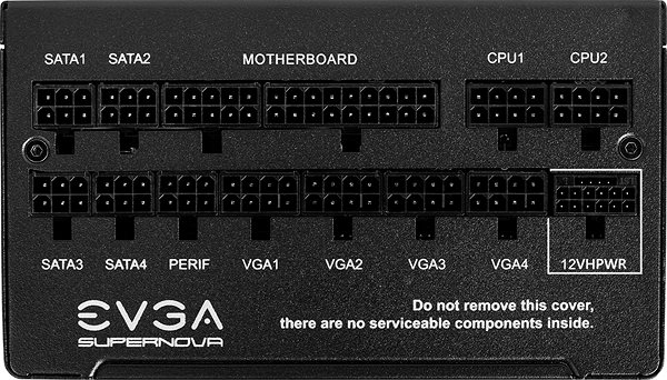 Počítačový zdroj EVGA SuperNOVA 1000G XC Zadní strana