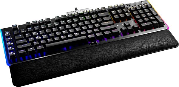 Gaming-Tastatur EVGA Z20 RGB Optical Seitlicher Anblick