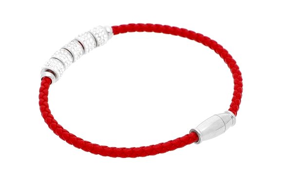 Ewena Women's Trinidad Bracelet, Red