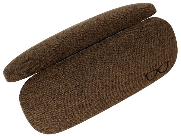 Ewena sunglasses case Look dark brown .