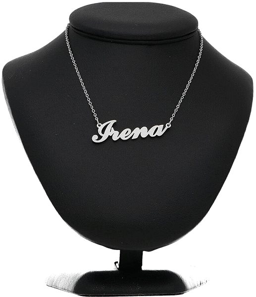 Ewena Steel Chain with the Name Irena Silver.