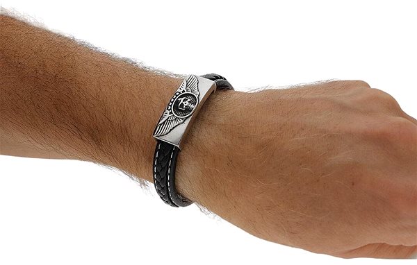Ewena Leather Bracelet Harley Davidson KD126.