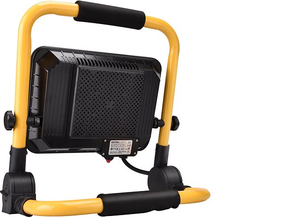 LED Reflector EXTOL LIGHT LED floodlight, 3200 lm with stand ...