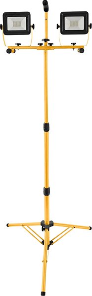 LED reflektor EXTOL LIGHT LED reflektor, 2 × 2700 lm, 180 cm, állvánnyal ...