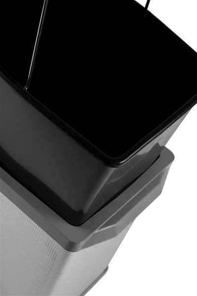 Rubbish Bin Elletipi TOWER built-in pull-out basket 16+10 l ...
