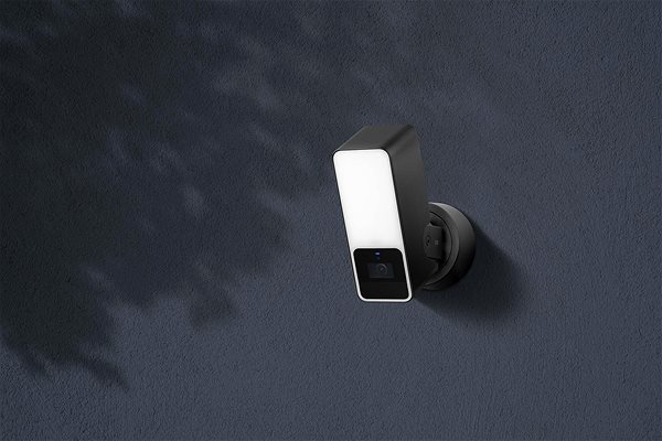 Überwachungskamera Eve Outdoor Cam - Sicherheitskamera mit Scheinwerfer ...