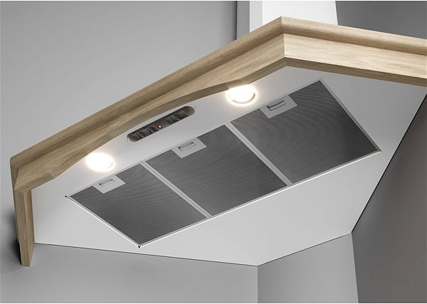 Extractor Hood FABER RANCH ANGOLO WH A100 with Frame Features/technology