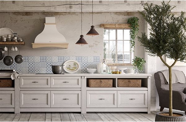 Extractor Hood FABER WEST WH A90 with Frame Lifestyle