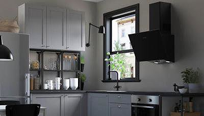 Extractor Hood FABER Verty BK A60 ...