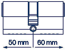 Cylinder FAB 3H.00/BDPNs 50/60 6 keys Box ...