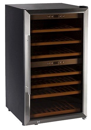 Wine Cooler HUMIBOX US-66 Steel Duo Lateral view