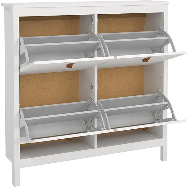 Shoe Rack FALCO Real 665 Shoe Cabinet White ...