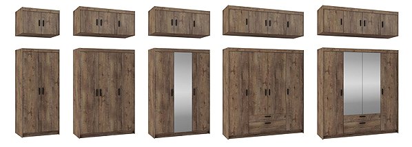 FALCO Enja 2D wardrobe, lefkas oak.