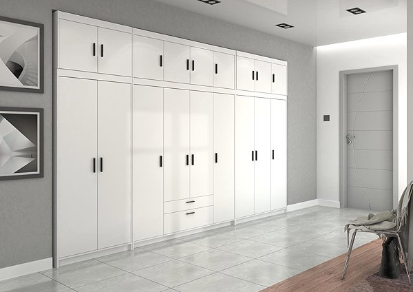 FALCO Enja 2D wardrobe, white.