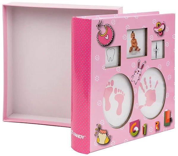 Photo Album Fandy KD-46200WB While 2 pink ...