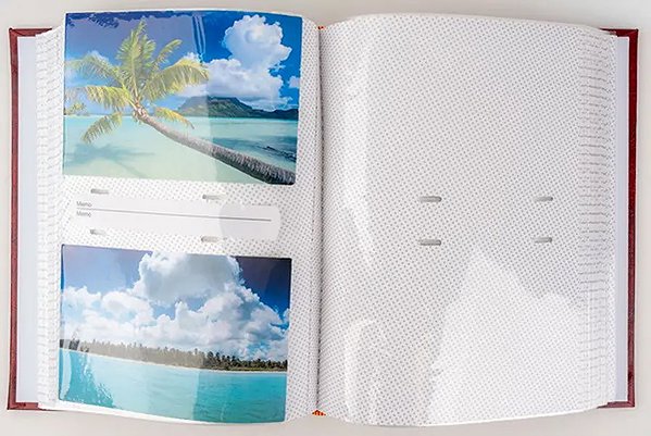 Photo Album Fandy B-46300/2S Vinyl 1 burgundy ...