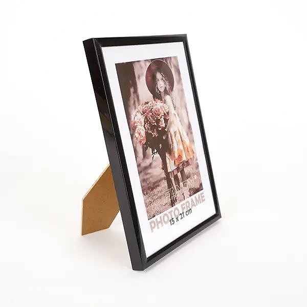 Photo Frame FANDY Plastic frame Simple 2 15 × 21 2 black ...