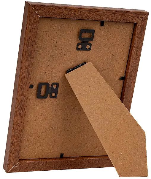 Photo Frame FANDY Wooden photo frame Bevel 21 × 29,7 3 dark brown ...
