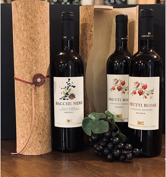 Fattoria Monticino Rosso Frutti Rossi Romagna Sangiovese Superiore DOC Riserva 14.5% vol. wine
