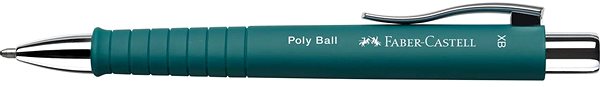 Golyóstoll Faber-Castell Poly Ball XB sötétzöld ...