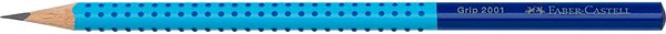 Bleistift Faber-Castell Grip 2001 TwoTone HB dreieckig, blau ...