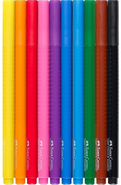 Fixky Faber-Castell Grip 10 farieb Vlastnosti/technológia