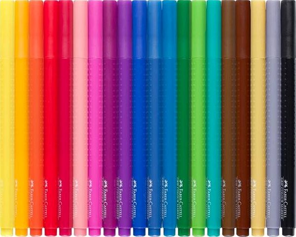 Filctoll Faber-Castell Grip 20 színű Jellemzők/technológia