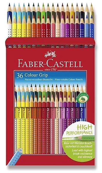 Színes ceruza Faber-Castell Grip 2001, 36 színű Képernyő