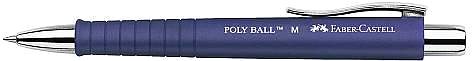 Kugelschreiber FABER-CASTELL Poly Ball M, blau ...