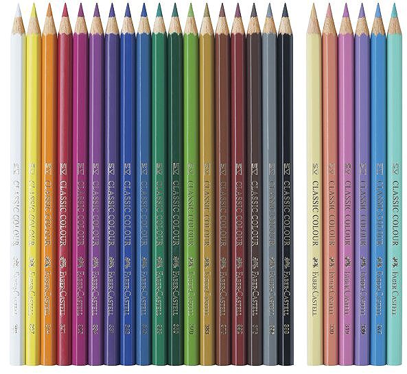 Coloured Pencils FABER-CASTELL Unicorn, 24 colours ...