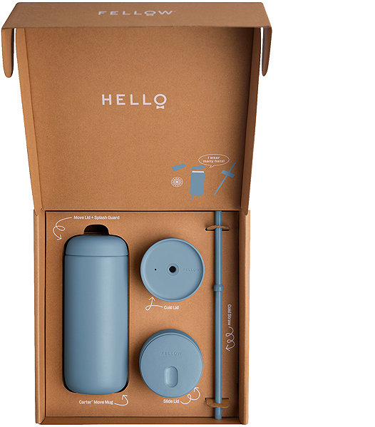 Thermotasse Fellow Carter Move Mug Set 3in1, Blau ...