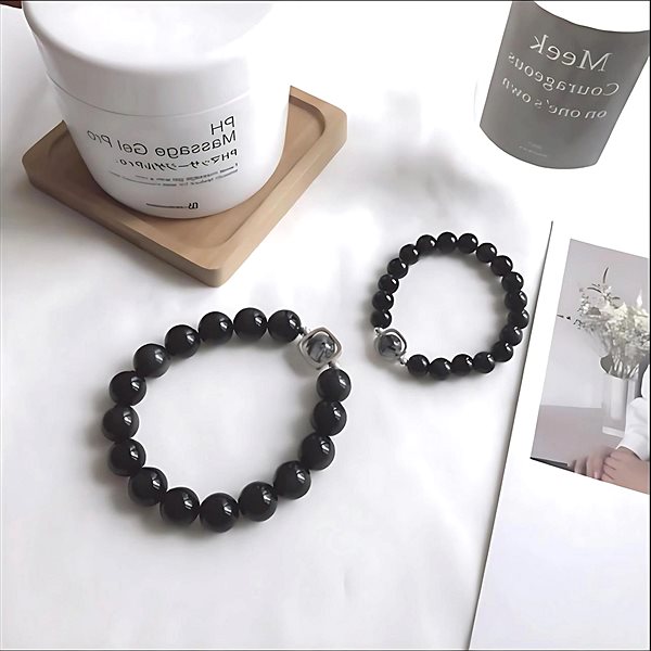 Feng Shui Harmony Inner Strength Bracelet for a Couple .