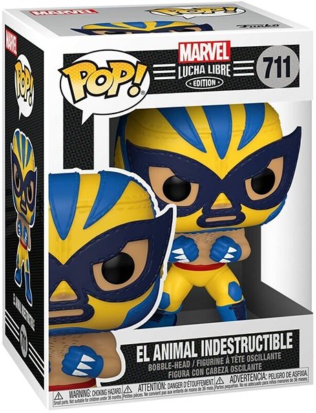 Figúrka Funko POP! Marvel: Luchadores - Wolverine Obal/škatuľka