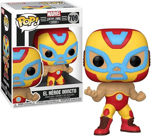 Figúrka Funko POP! Marvel: Luchadores - Iron Man Screen