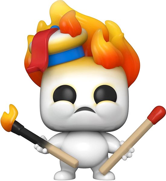 Figure Funko POP Ghostbusters: Afterlife - Mini Puft on Fire Screen