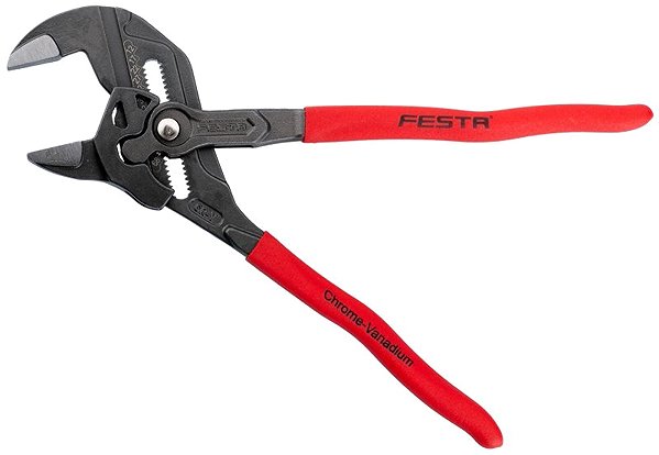 Pliers FESTA Pliers SIKO CrV 300 mm with straight jaws 0-68 mm 16502 .