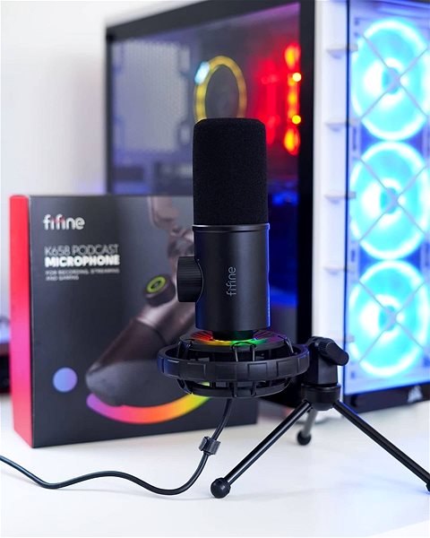 Microphone FIFINE K658 Lifestyle
