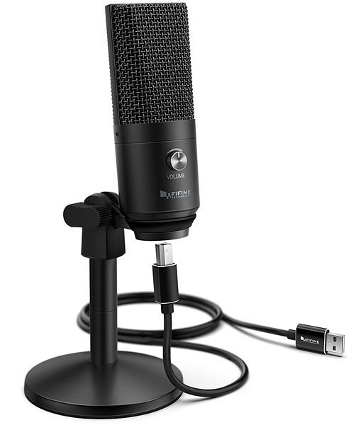Mikrofon FIFINE K670B Csatlakozási lehetőségek (portok)