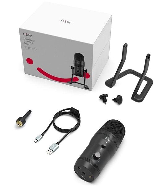 Microphone FIFINE K690 Package content