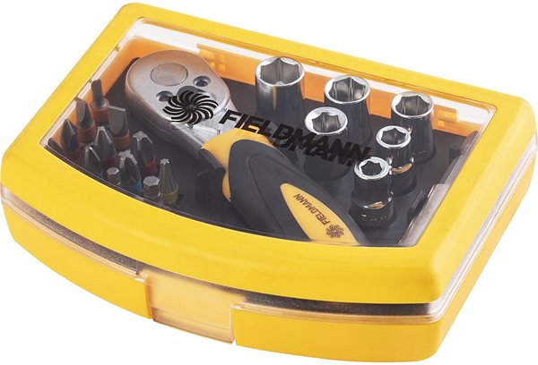FIELDMANN mini socket set 23 pcs FDS 1018-23R.