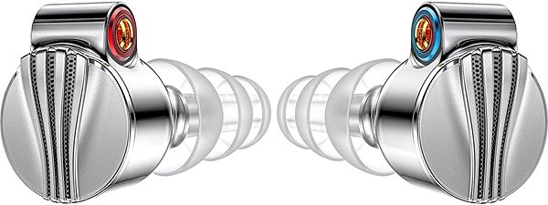Sluchátka FiiO FD5 Silver Boční pohled