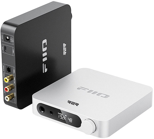 FiiO K11 R2R silver headphone amplifier.