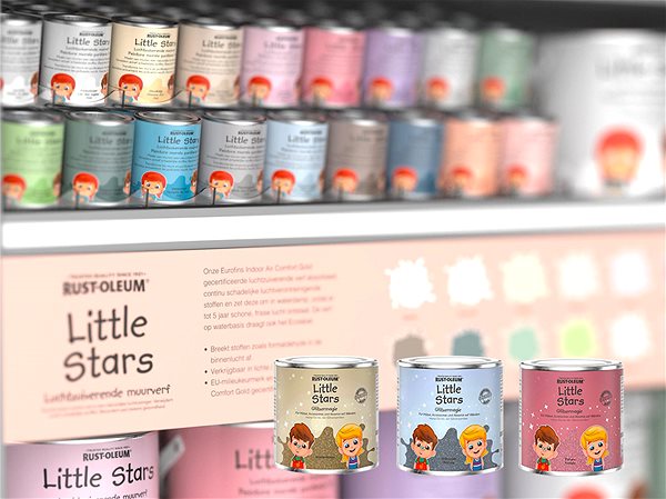 Fedőfesték fára Rust-Oleum Glitter Magic csillámos festék gyerekbútorhoz és játékokhoz, arany, RO.20632.DE.0.25 ...