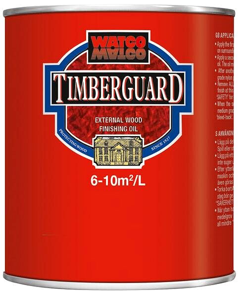Timberex Natural Wood Oil Timberguard Exterior Brown, RO.PWA289.5 .