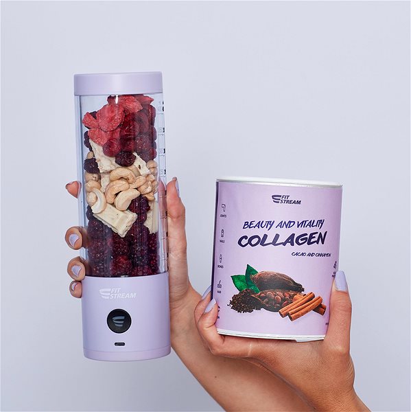 Blender FitStream Pro purple, USB-C ...