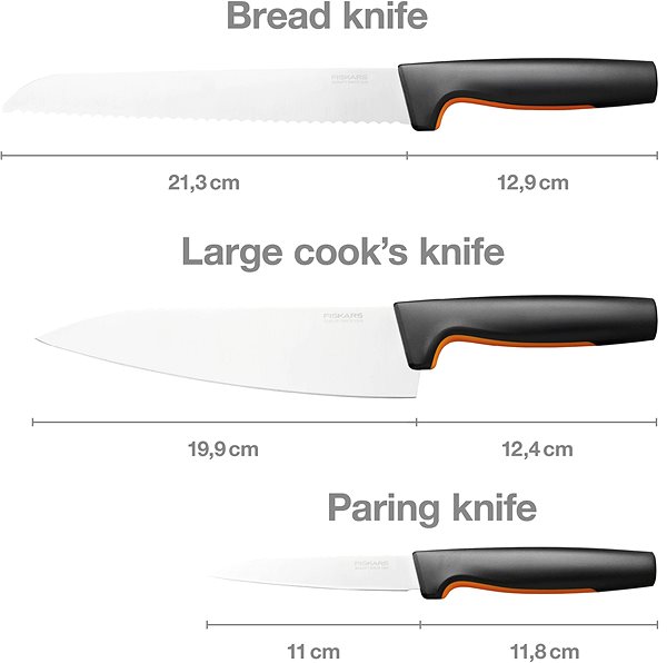 Sada nožov FISKARS Functional Form Súprava štartovacia, 3 nože ...