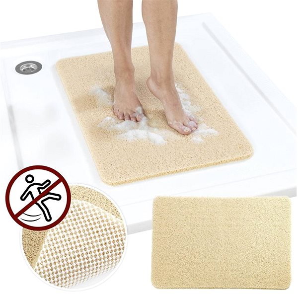 Maximex Wellness anti-slip bath mat 60 × 40 cm .