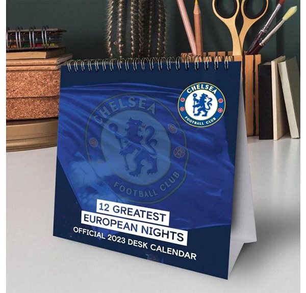 Stolní kalendář Oficiální stolní kalendář 2023 FC Chelsea ...