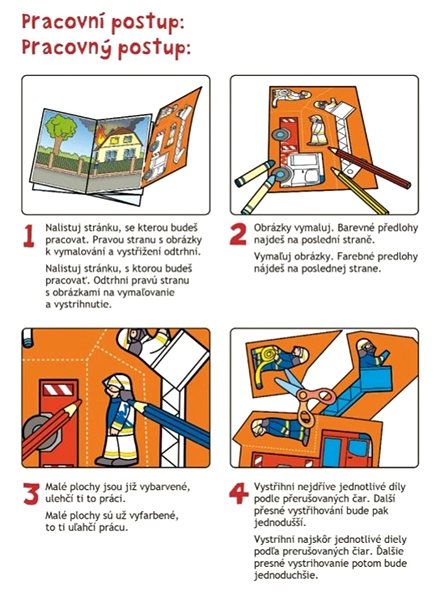 colouring page Start cutting out Firefighters .